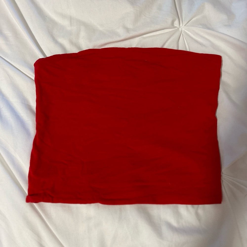 Brandy Melville red tube top